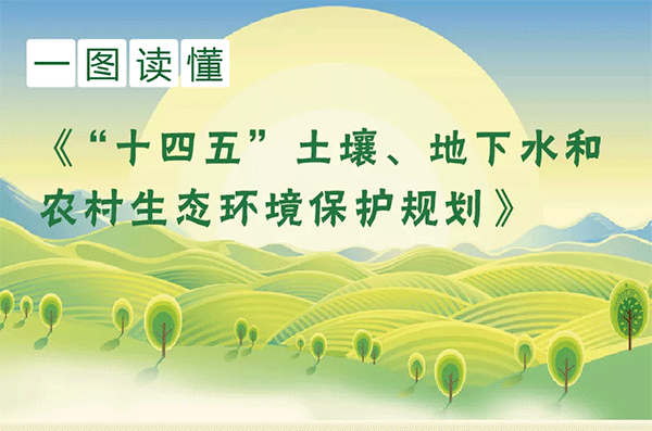 生態(tài)環(huán)境部等7部門聯(lián)合印發(fā)《“十四五”土壤、地下水和農(nóng)村生態(tài)環(huán)境保護規(guī)劃》